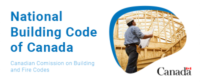 National Building Code of Canada text and photo
